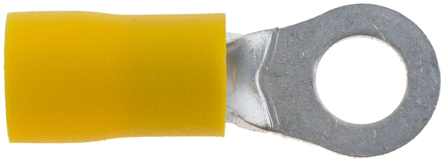 12-10 Gauge Ring Terminal, No. 10, Yellow - Dorman# 85414