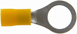 12-10 Gauge Ring Terminal, 3/8 In., Yellow - Dorman# 85417