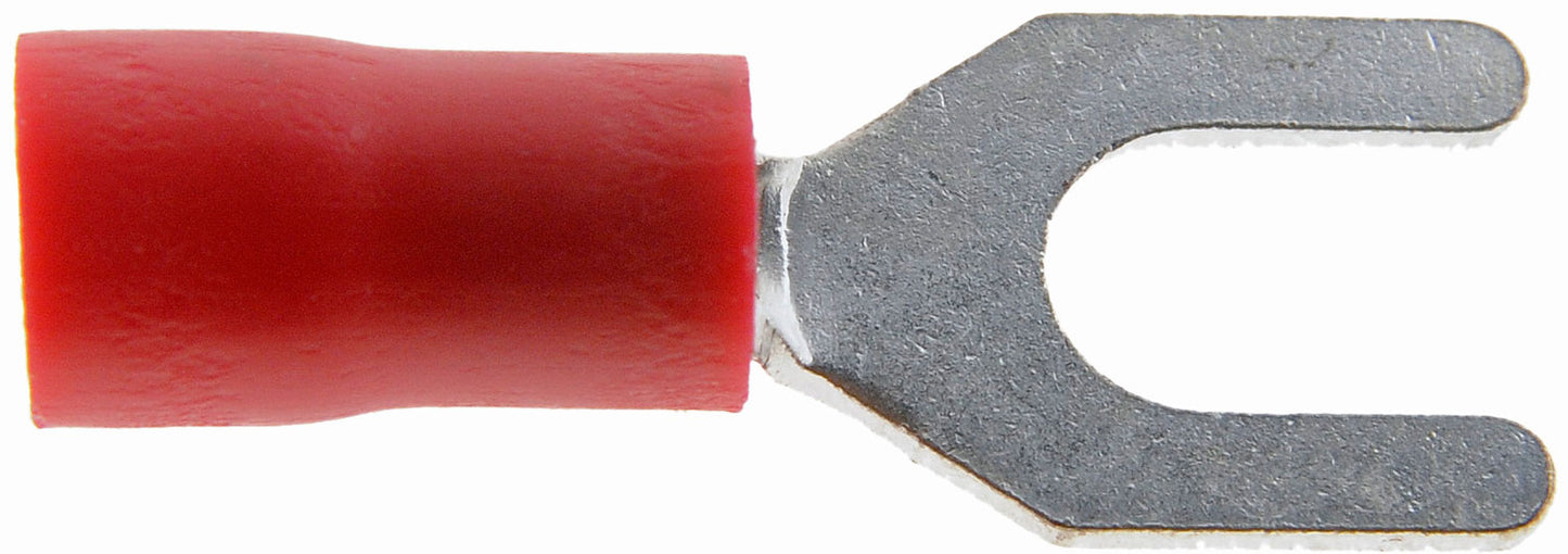 22-18 Gauge Spade Terminal, No. 8, Red - Dorman# 85420