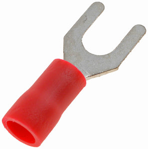 22-18 Gauge Spade Terminal, No. 8, Red - Dorman# 85420