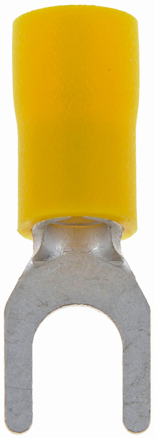 12-10 Gauge Spade Terminal, No. 10, Yellow - Dorman# 85421