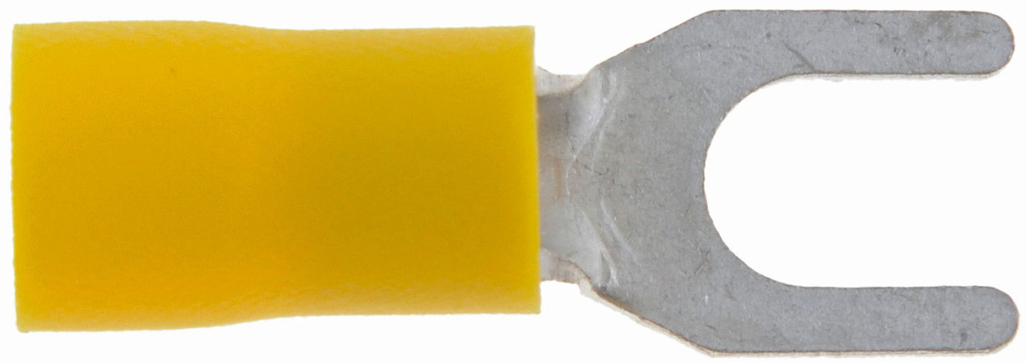 12-10 Gauge Spade Terminal, No. 10, Yellow - Dorman# 85421