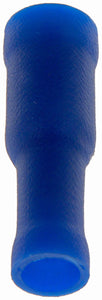 16-14 Gauge Female Bullet Connector, .157 In., Blue - Dorman# 638-245