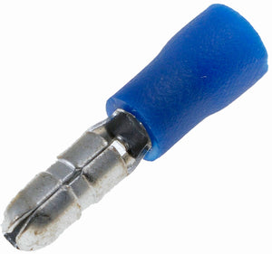 16-14 Gauge Male Bullet Terminal, .157 In., Blue - Dorman# 85433