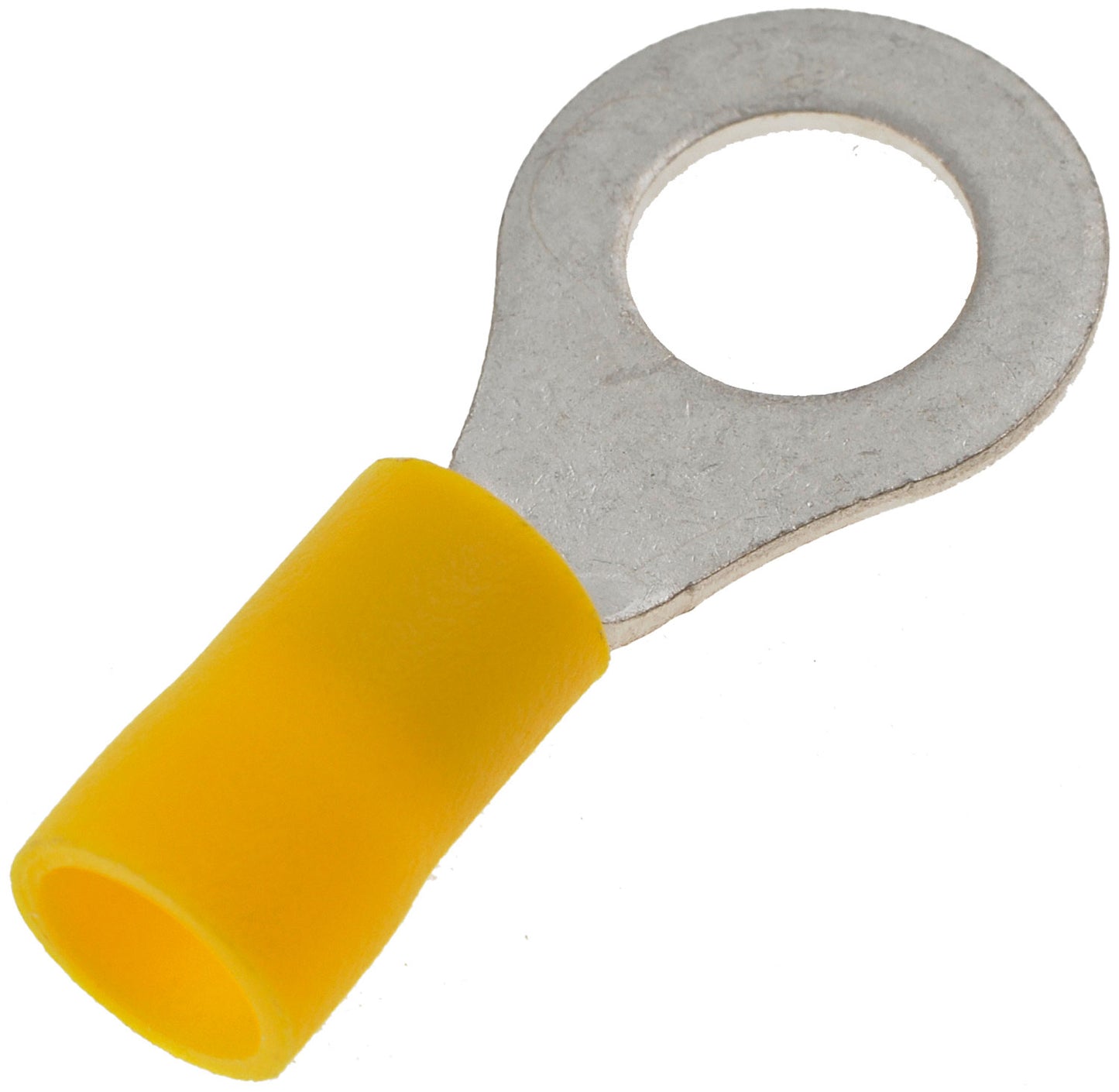 12-10 Gauge Ring Terminal, 5/16 In., Yellow - Dorman# 85445