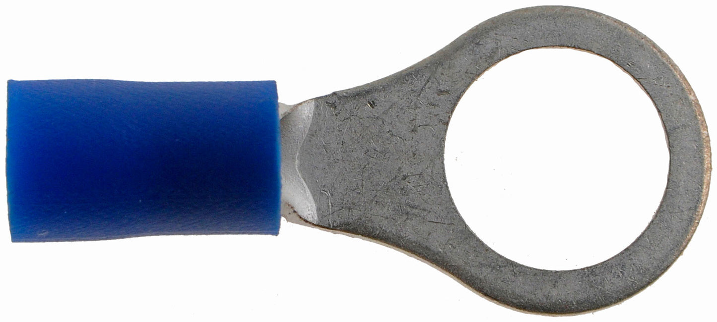 16-14 Gauge Ring Terminal, 5/16 In., Blue - Dorman# 85442