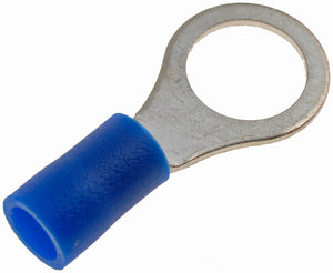 16-14 Gauge Ring Terminal, 5/16 In., Blue - Dorman# 85441