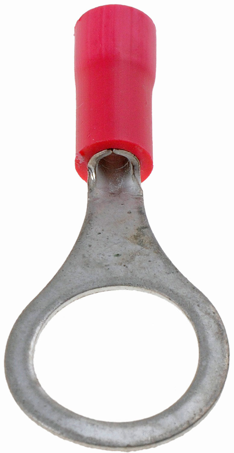 22-18 Gauge Ring Terminal, 3/8 In., Red - Dorman# 86414