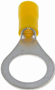 12-10 Gauge Ring Terminal, 1/2 In., Yellow - Dorman# 85518