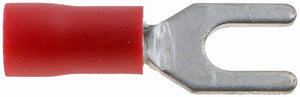 22-18 Gauge Spade Terminal, No. 6, Red - Dorman# 86417