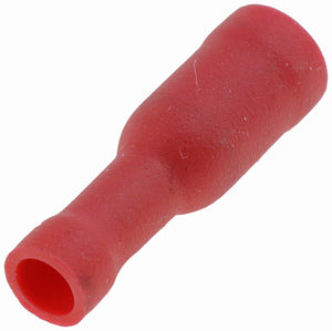 22-18 Gauge Female Bullet Terminal, .157 In., Red - Dorman# 86419