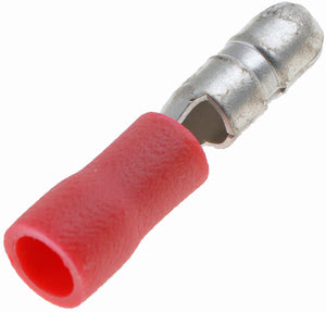22-18 Gauge Male Bullet Terminal, .157 In., Red - Dorman# 86420