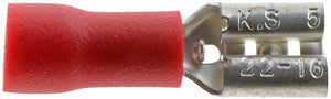 22-18 Gauge Female Disconnect, .187 In., Red - Dorman# 86425