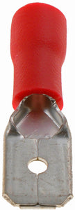 22-18 Gauge Male Quick Disconnect, .250 In., Red - Dorman# 85486