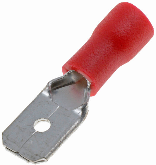 22-18 Gauge Male Quick Disconnect, .250 In., Red - Dorman# 85486