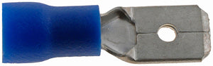 16-14 Gauge Male Slide Disconnect Terminal, .250 In., Blue - Dorman# 638-261