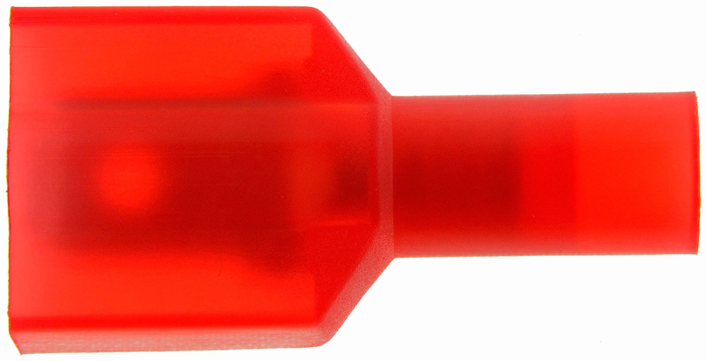 22-18 Gauge Male Insulated Disconnect, .250 In., Red - Dorman# 86428