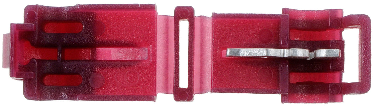 22-18 Gauge T-Tap Terminal, 4 Piece, Red - Dorman# 86432