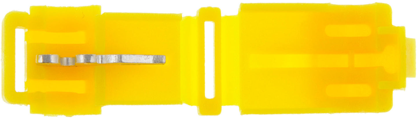 12-10 Gauge T-Tap Terminal, 3 Piece, Yellow - Dorman# 86433