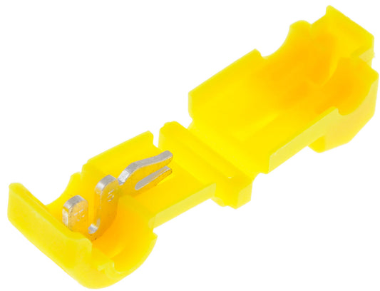 12-10 Gauge T-Tap Terminal, 3 Piece, Yellow - Dorman# 86433