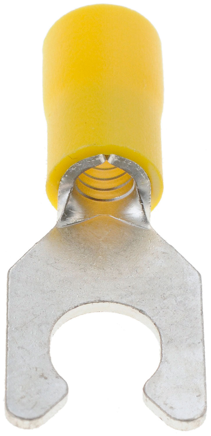 12-10 Gauge Spade Terminal, 1/4 In., Yellow - Dorman# 86438