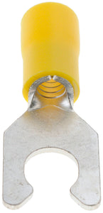 12-10 Gauge Spade Terminal, 1/4 In., Yellow - Dorman# 86438