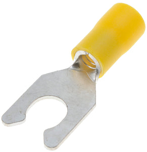 12-10 Gauge Spade Terminal, 1/4 In., Yellow - Dorman# 86438