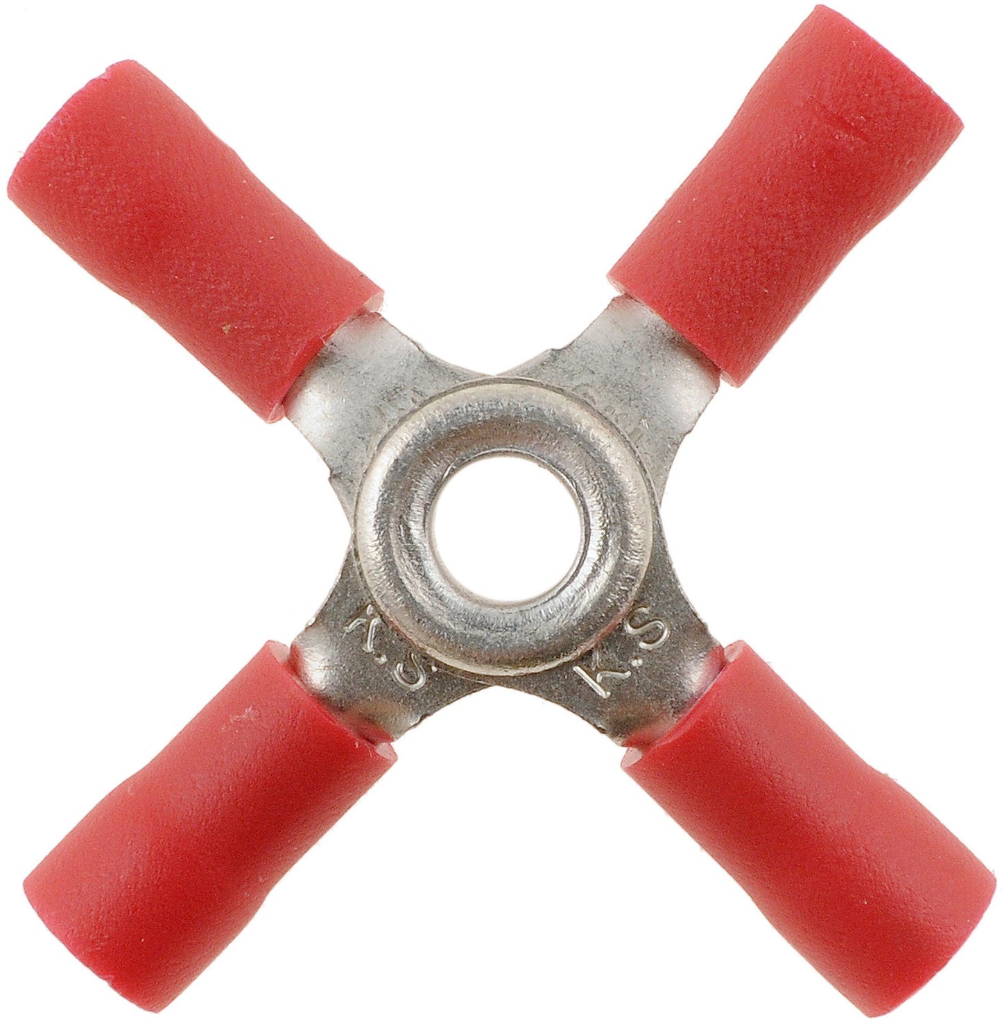 22-18 Gauge 4-Way Terminal, Red - Dorman# 86442