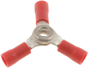 22-18 Gauge 3-Way Terminal, Red - Dorman# 86449