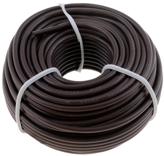 18 Gauge Brown Primary Wire- Card - Dorman# 85733