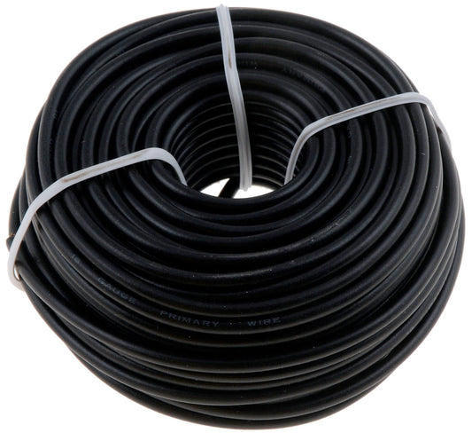 18 Gauge Black Primary Wire- Card - Dorman# 85734