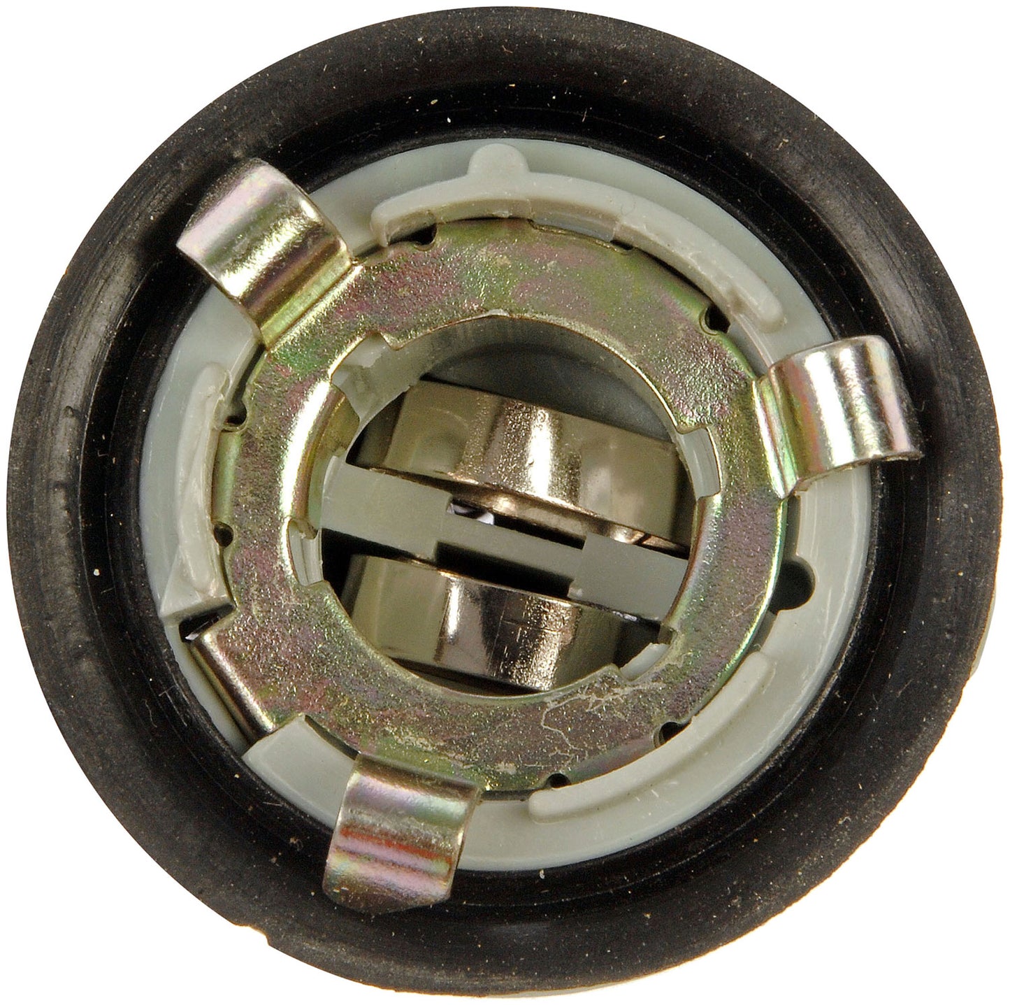 Electrical Sockets - 3-Wire Gray 7/8 In. Focal Length Front/Rear - Dorman# 85820