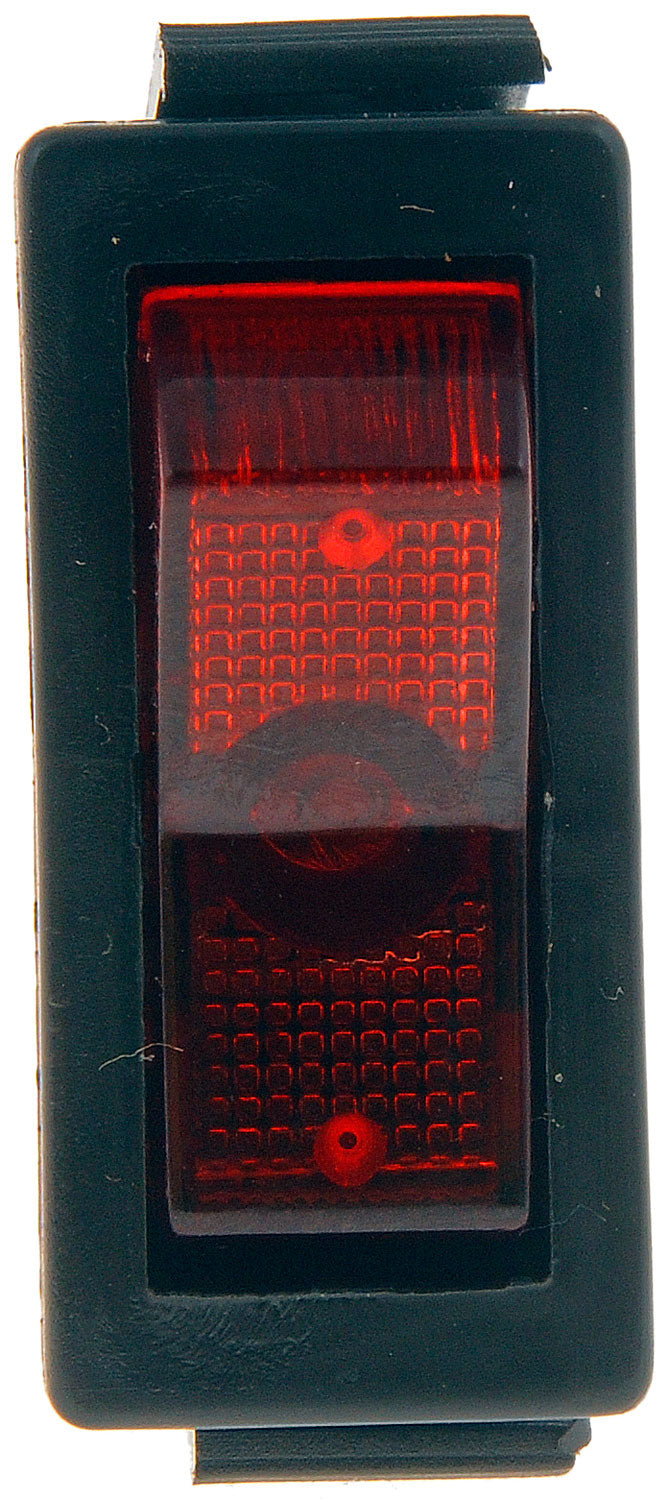 Electrical Switches - Rocker - Rectangular Style - Red Glow - Dorman# 85920