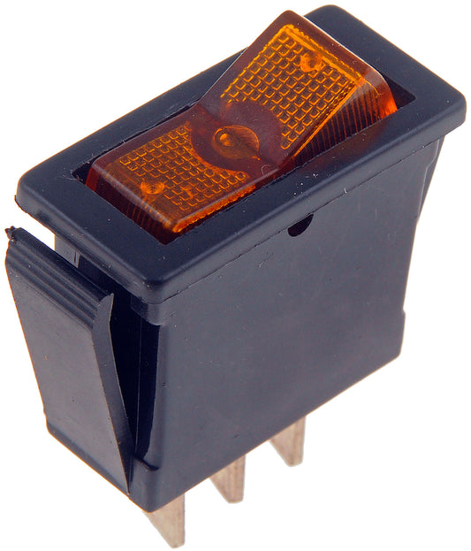 Electrical Switches - Rocker - Rectangular Style - Amber Glow - Dorman# 85921