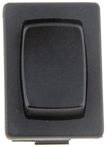 On-Off-On Mini Non-Glow Black Rectangular Style - 10 Amp Switch - Dorman# 85969
