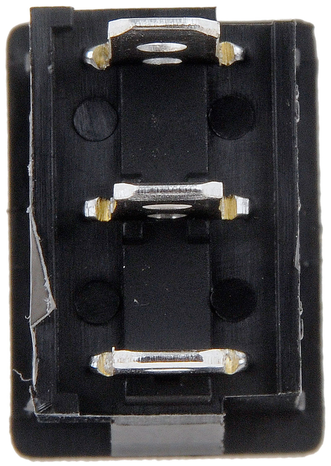 On-Off-On Mini Non-Glow Black Rectangular Style - 10 Amp Switch - Dorman# 85969