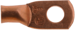 8 Gauge 1/4 In. Copper Ring Lugs - Dorman# 86165