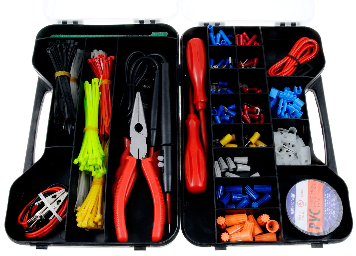 New 399 PC Automotive Electrical Repair Kit W/Case - Dorman 86689C