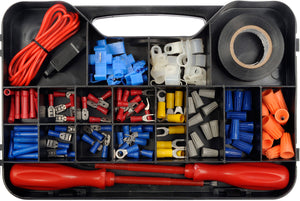 New 399 PC Automotive Electrical Repair Kit W/Case - Dorman 86689C