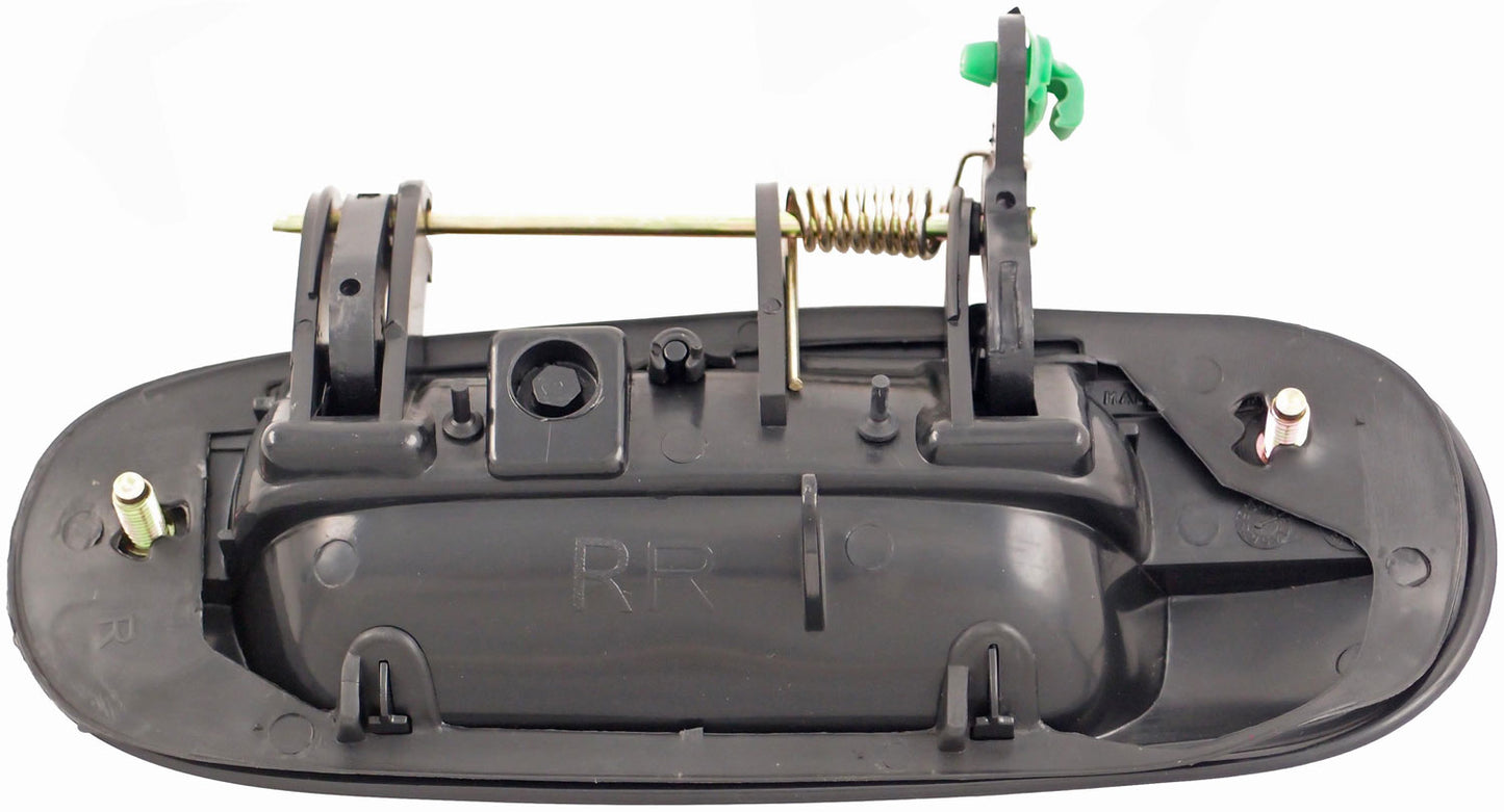 Ext Door Handle Rear Right (Two Bolt Design) Smooth Black (Plastic) - 88194