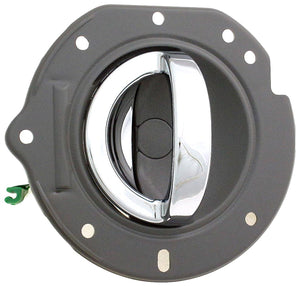 New Rear Left Interior Door Handle, Slate Gray W/ Chrome Handle - Dorman 88229