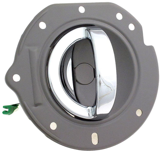New Interior Door Handle Rear Left Kit, Khaki W/ Chrome Handle - Dorman 88232
