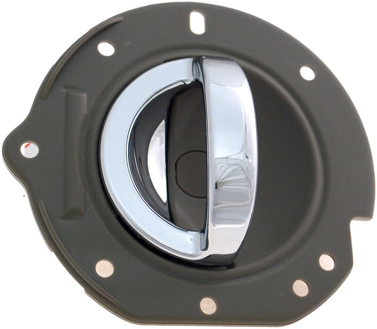 New Interior Door Handle Rear Right Kit, Taupe W/ Chrome Handle - Dorman 88233