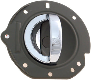 New Interior Door Handle Rear Right Kit, Taupe W/ Chrome Handle - Dorman 88233