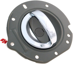 New Interior Door Handle Rear Right Kit, Taupe W/ Chrome Handle - Dorman 88233