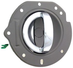 New Interior Door Handle Rear Left Kit, Taupe W/ Chrome Handle - Dorman 88234