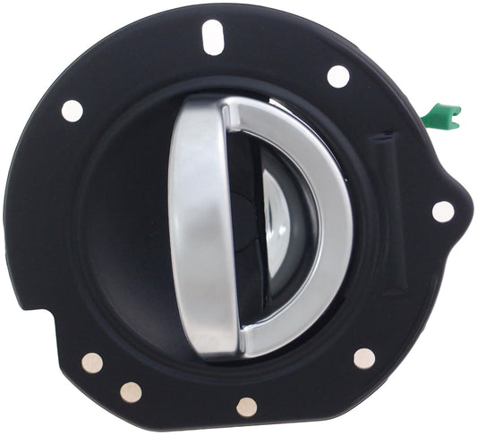 New Rear Left Interior Door Handle, Black w/ Satin Chrome Handle - Dorman 88241
