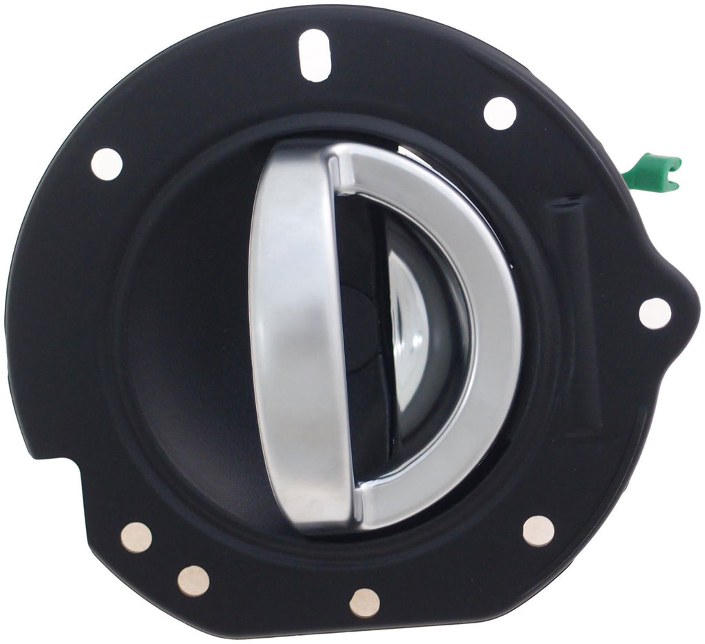 New Rear Left Interior Door Handle, Black w/ Satin Chrome Handle - Dorman 88241