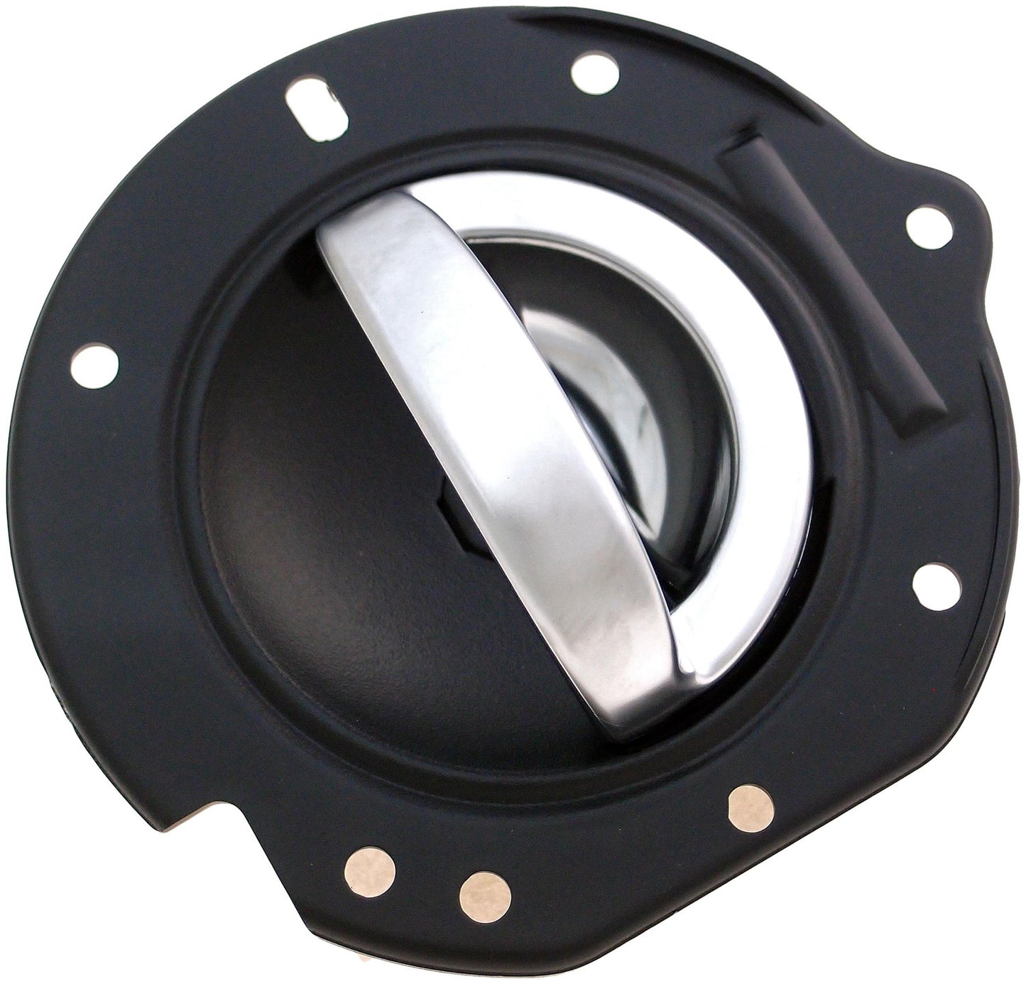 New Rear Left Interior Door Handle, Black w/ Satin Chrome Handle - Dorman 88241