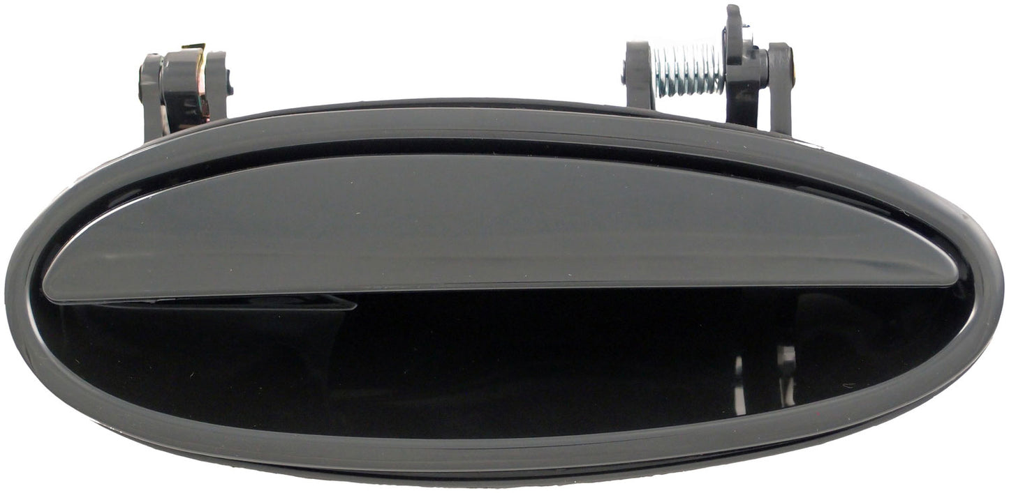 Exterior Door Handle Rear Right Smooth Black (Plastic) - Dorman# 88365